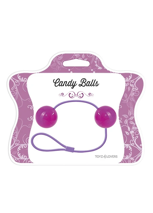 Kulki gejszy Purple Candy Lux – 3,2 cm, PVC