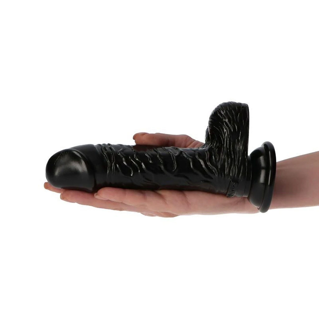 Dildo Italian Cock 6” – czarne, z przyssawką — zdjęcie 5