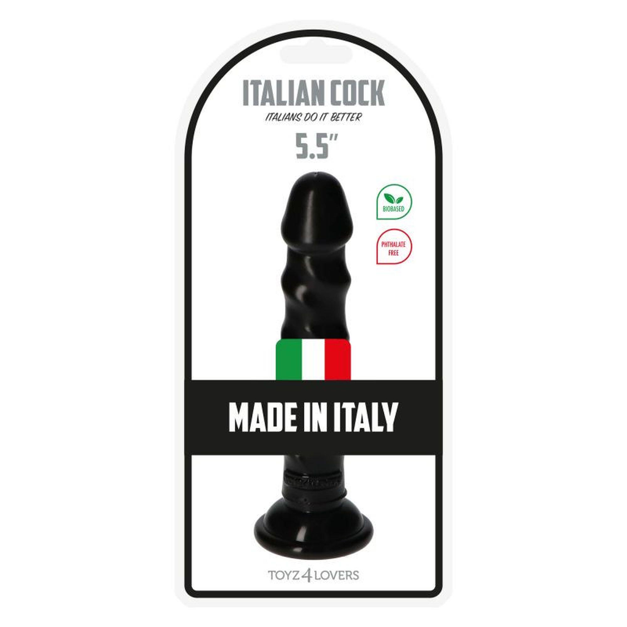 Dildo Ugo Black - 14,5 cm, spiralne żebra, przyssawka — zdjęcie 7