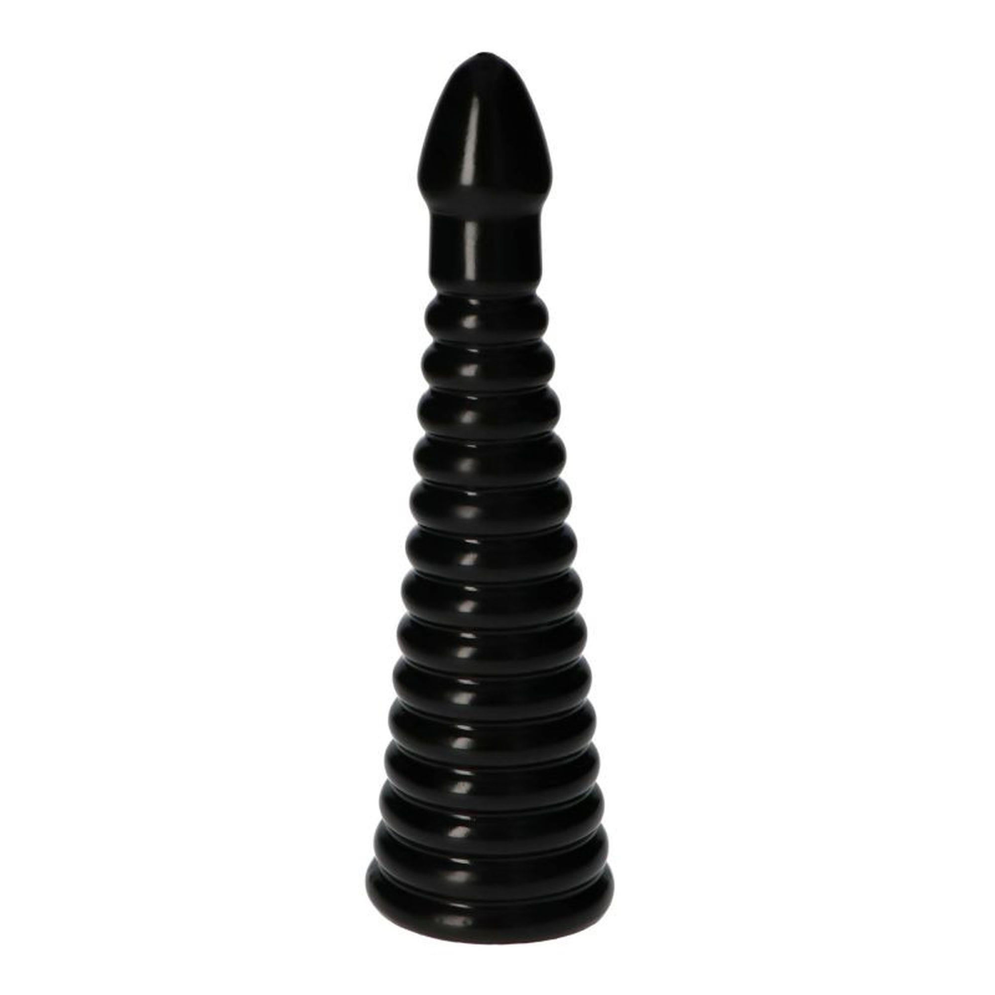 Wtyczka analna Italian Cock 26 cm XL - czarna — zdjęcie 2