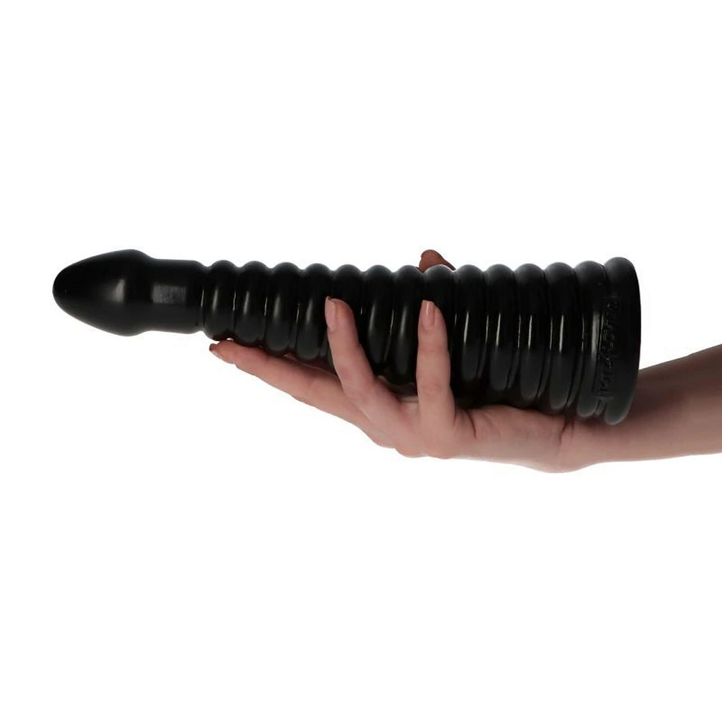 Wtyczka analna Italian Cock 26 cm XL - czarna — zdjęcie 3