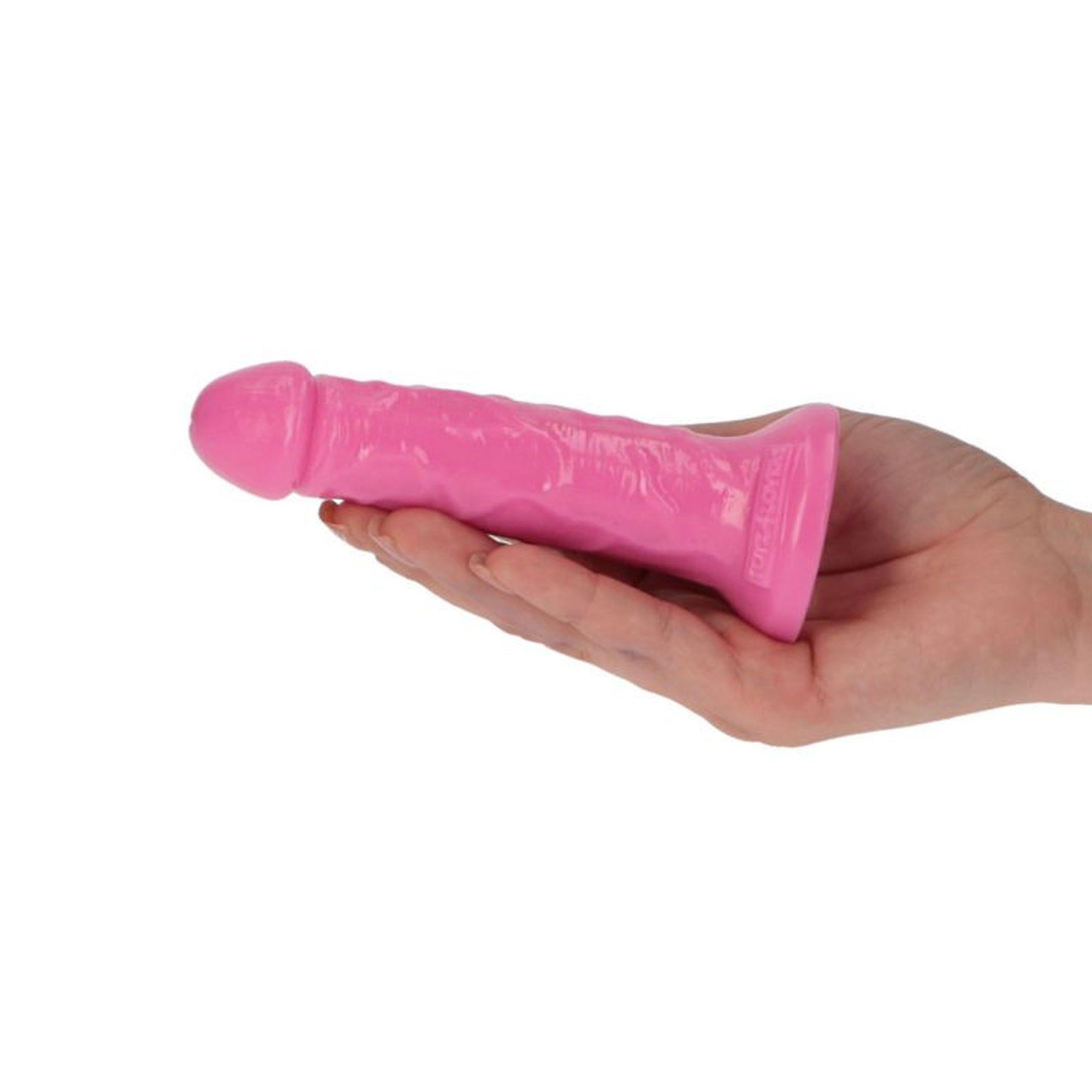 Dildo Poldo Pink – 11,5 cm, przyssawka, dla początkujących — zdjęcie 6