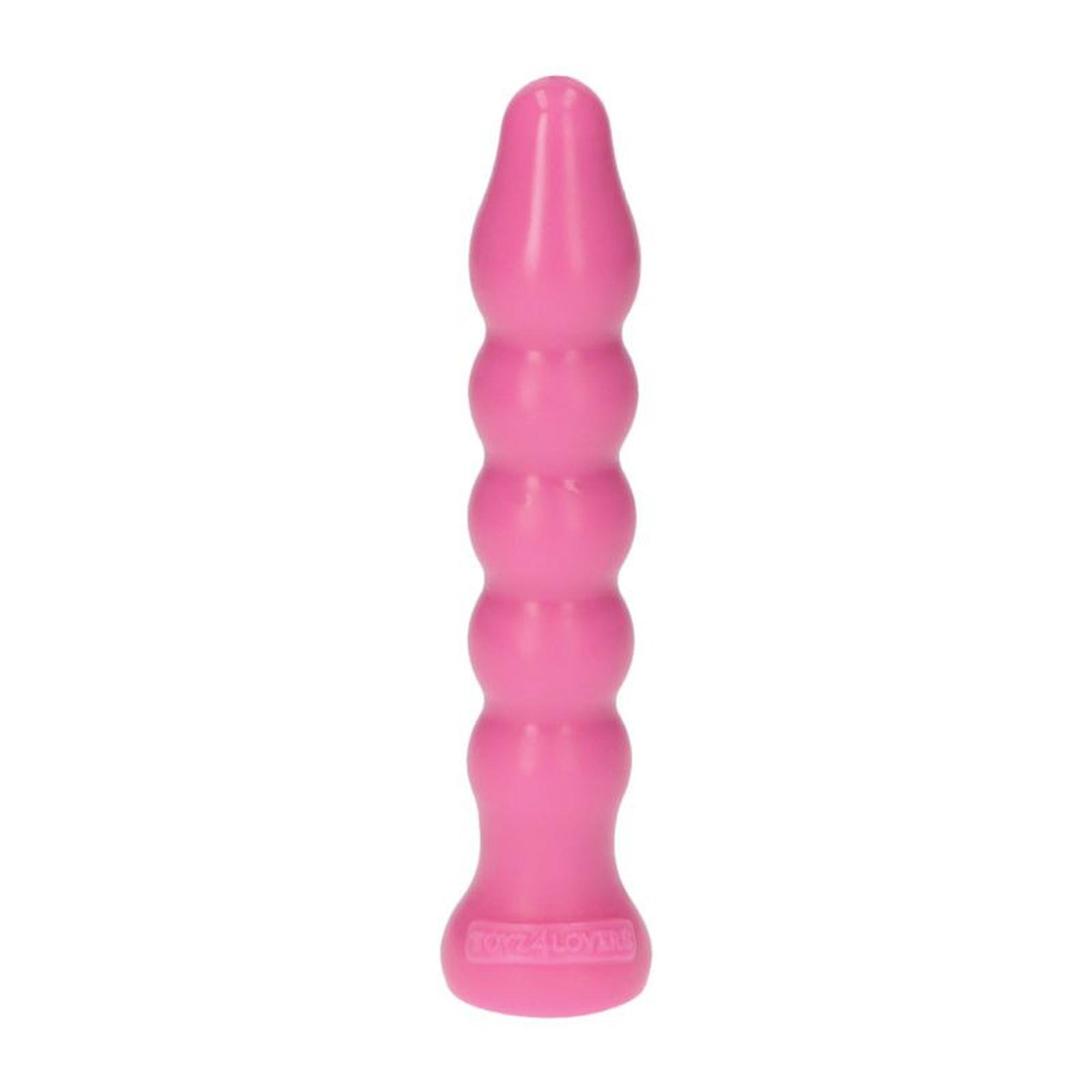 Korek analny Gaio Pink – 13 cm, kulkowy, z przyssawką — zdjęcie 1