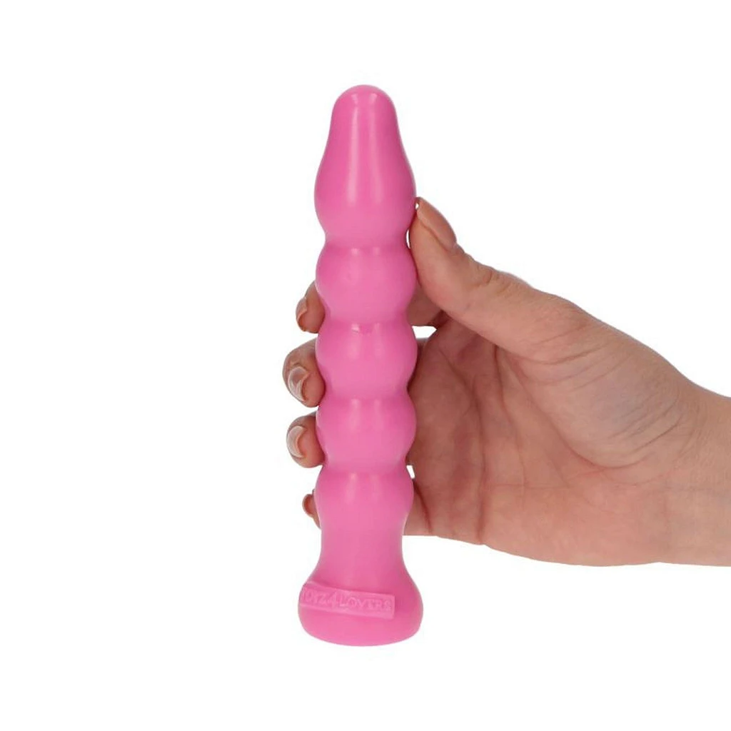 Korek analny Gaio Pink – 13 cm, kulkowy, z przyssawką — zdjęcie 2