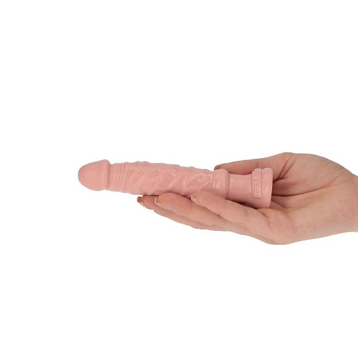 Dildo Teo Flesh – 10,5 cm, z przyssawką — zdjęcie 4