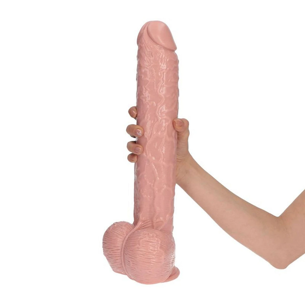 Dildo Italian Cock 15.5 – 40 cm, przyssawka, PVC — zdjęcie 6