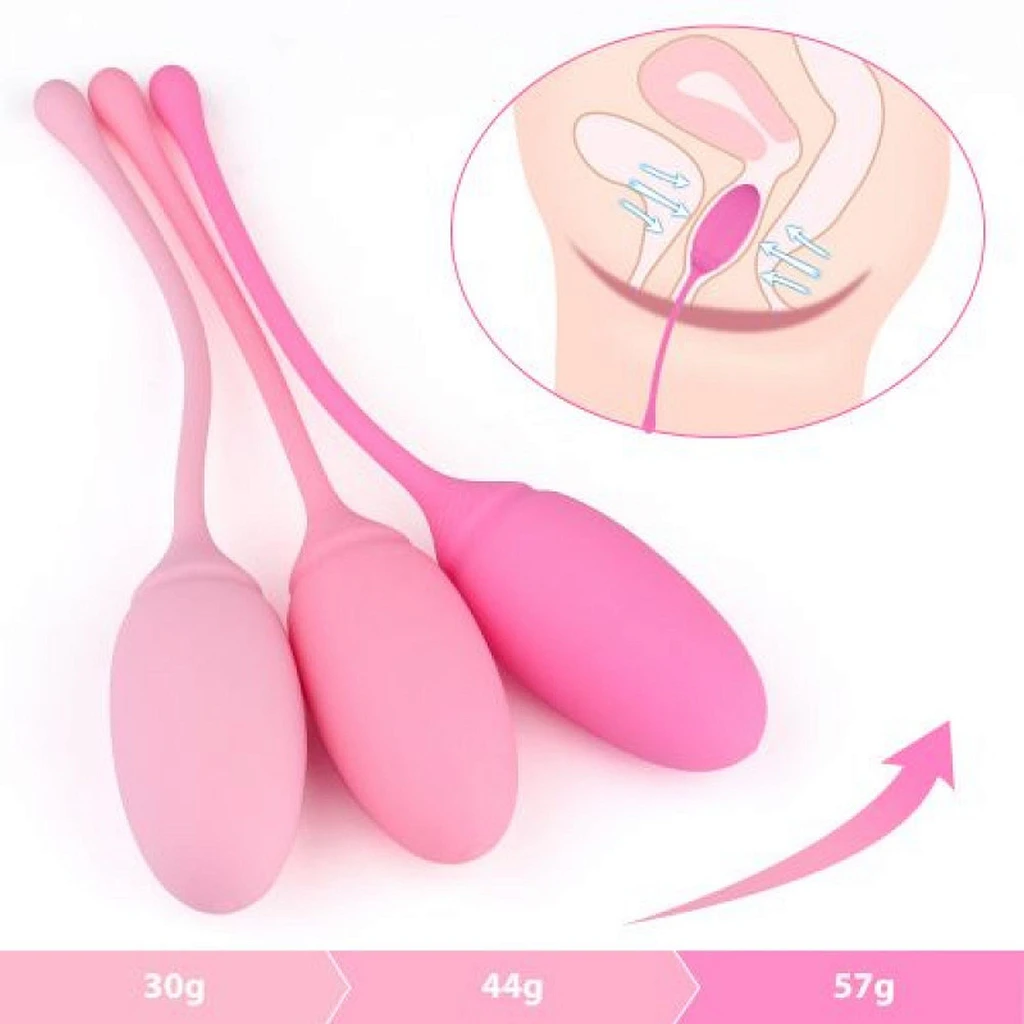 Kulki gejszy Palline Vaginali - zestaw 3 szt. — zdjęcie 2