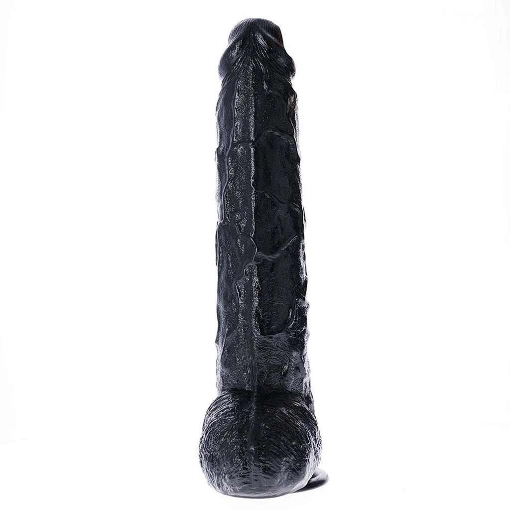 Dildo Augustus Nero – 43 cm, średnica 8 cm, przyssawka — zdjęcie 4
