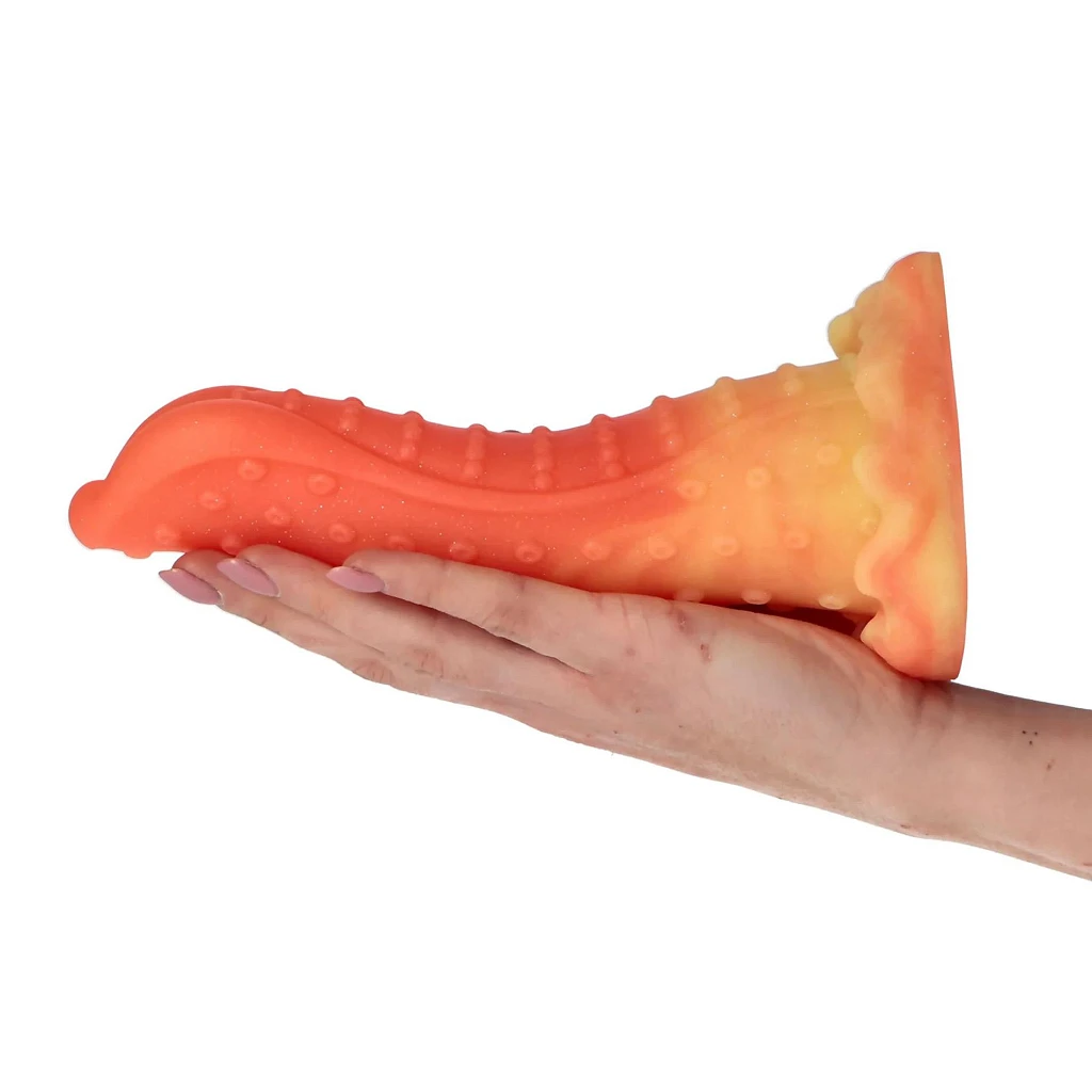 Dildo Frollo Monster – silikon, 23 cm, przyssawka — zdjęcie 6