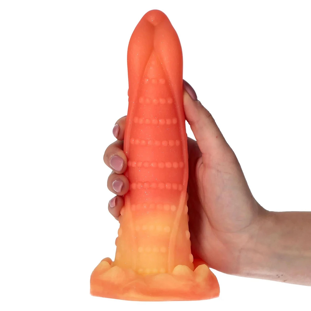 Dildo Frollo Monster – silikon, 23 cm, przyssawka — zdjęcie 7