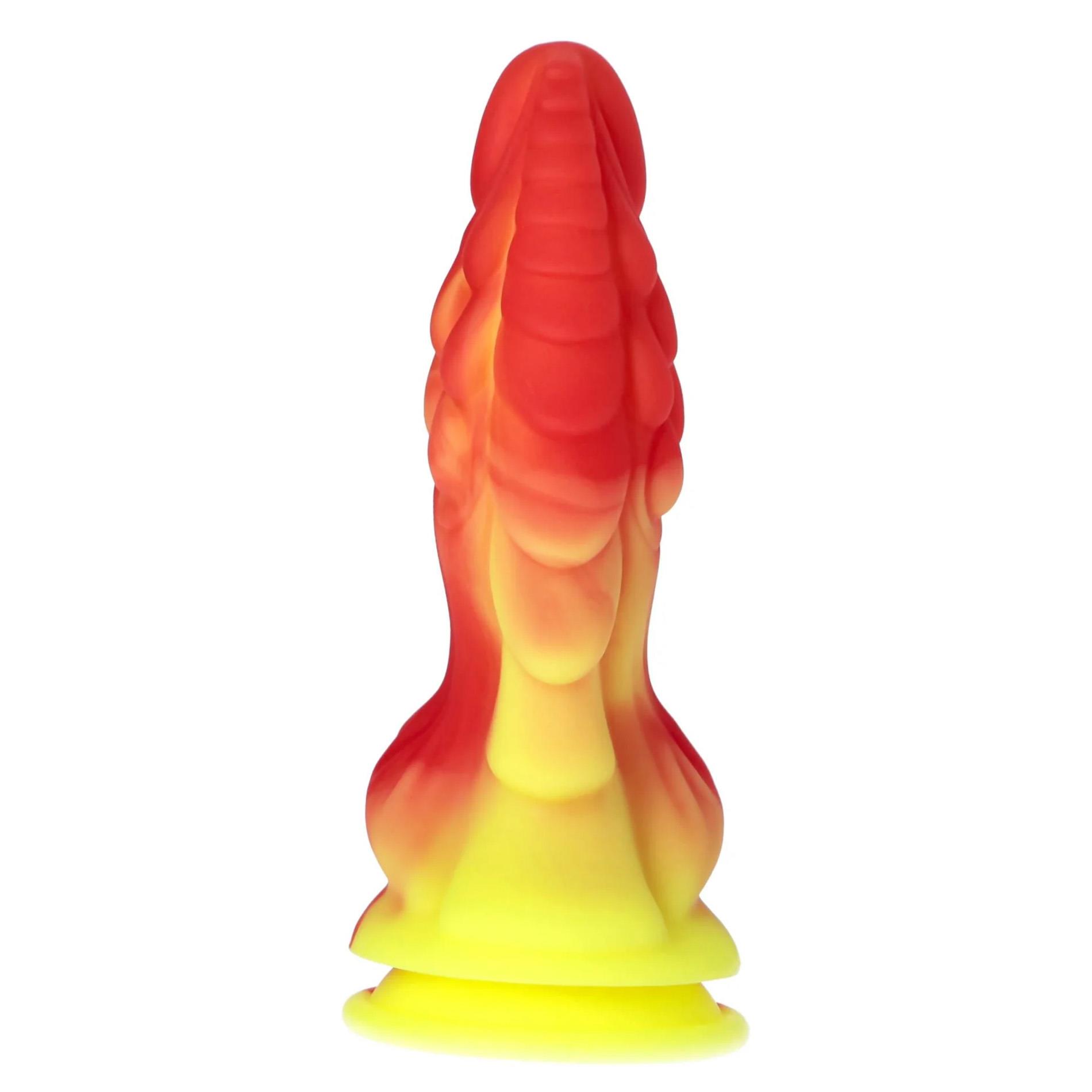 Dildo Ade Monster – silikonowe, 22 cm z przyssawką — zdjęcie 3