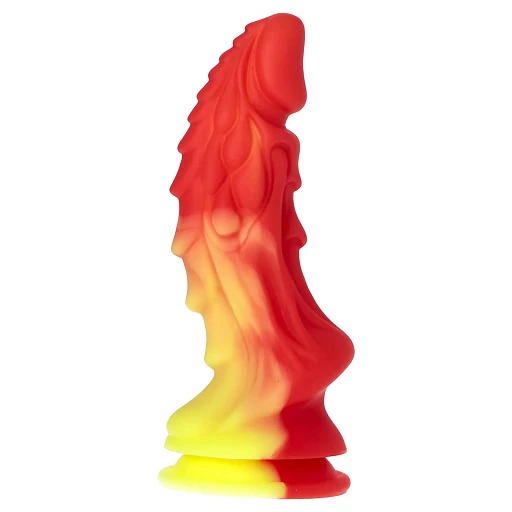 Dildo Ade Monster – silikonowe, 22 cm z przyssawką — zdjęcie 4