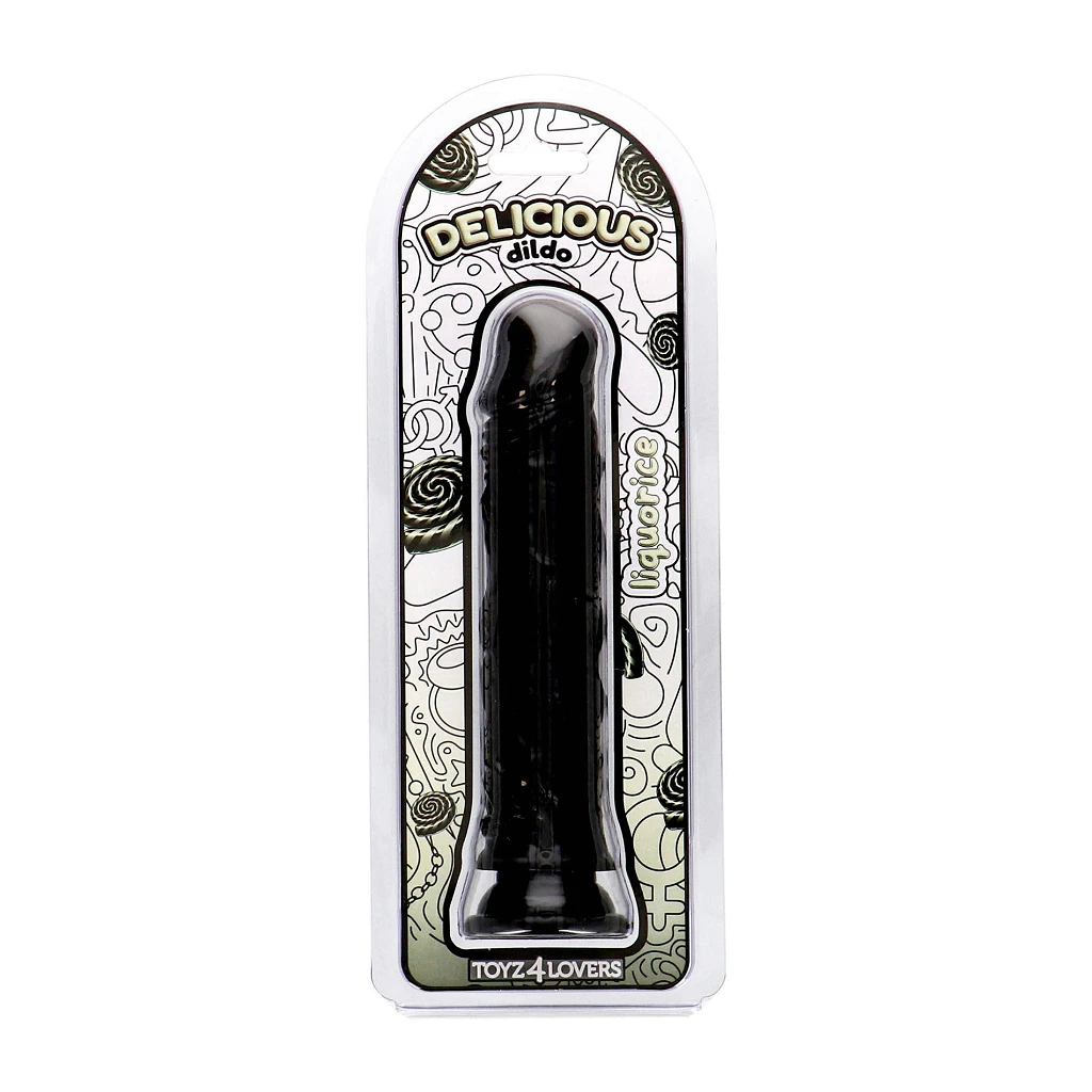 Dildo Jim Liquorice – 20 cm, realistyczne, przyssawka — zdjęcie 5