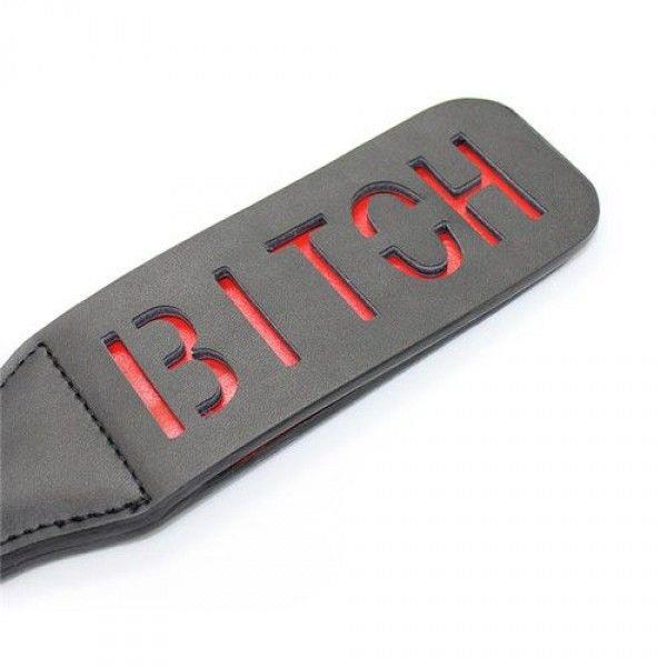 Packa Double Spank Paddle Bitch - skóra — zdjęcie 3