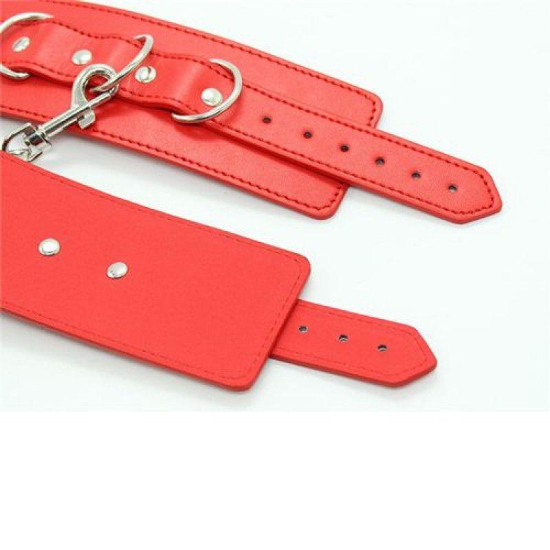 Kajdanki Polsiere Cuffs - czerwone — zdjęcie 3