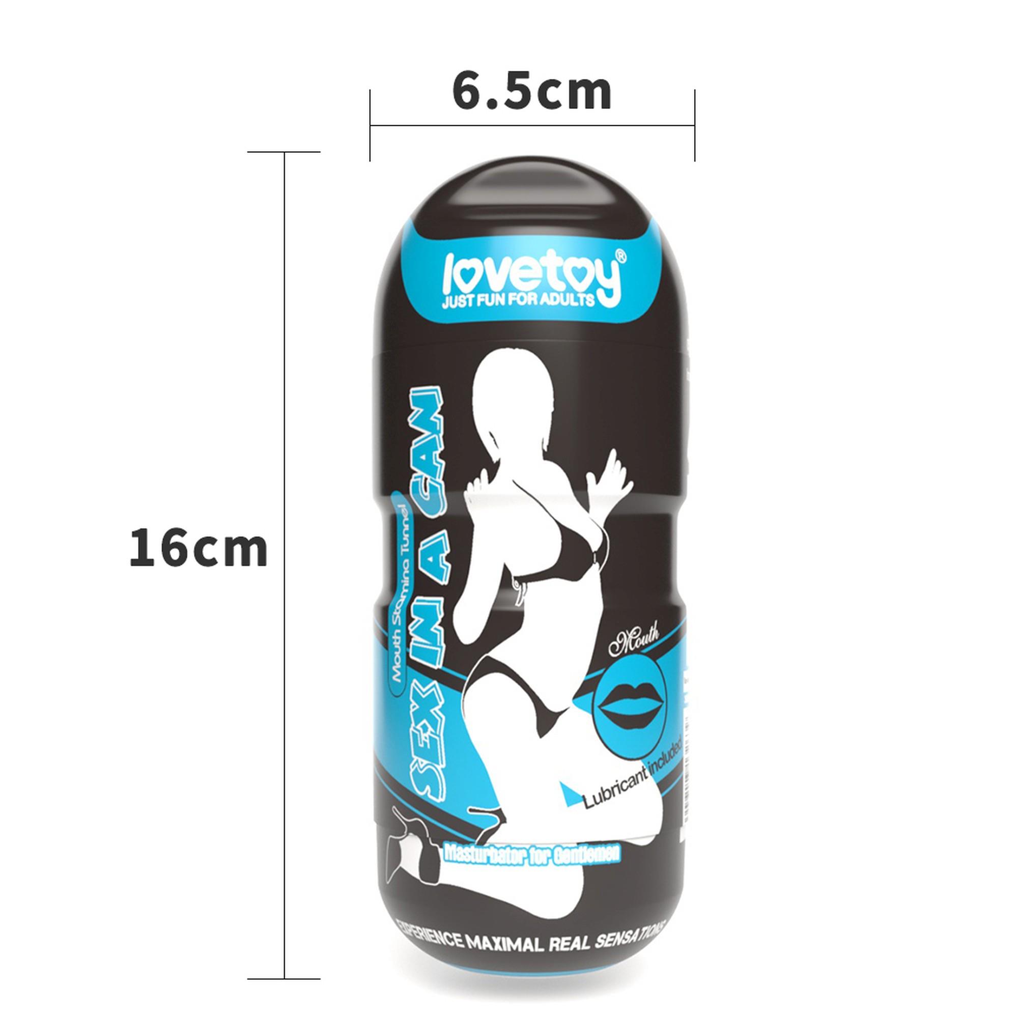 Masturbator Lovetoy Sex In A Can Mouth Stamina Tunnel – wibracje, 16 — zdjęcie 3