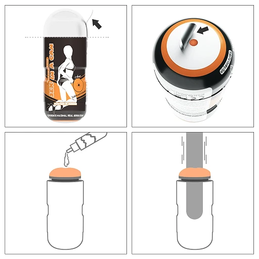 Masturbator Lovetoy Sex In A Can Anus Lotus Tunnel – anus, 16 cm — zdjęcie 5