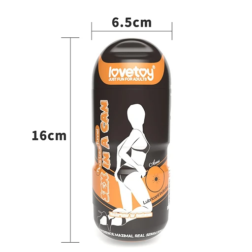 Masturbator Lovetoy Sex In A Can Anus Lotus Tunnel – anus, 16 cm — zdjęcie 3