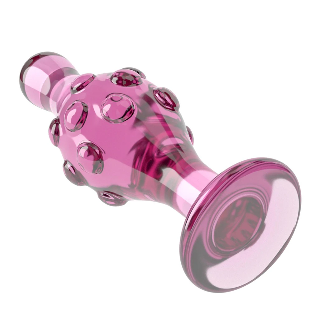 Szklany korek Glass Romance Pink – S, termiczna zabawa — zdjęcie 5