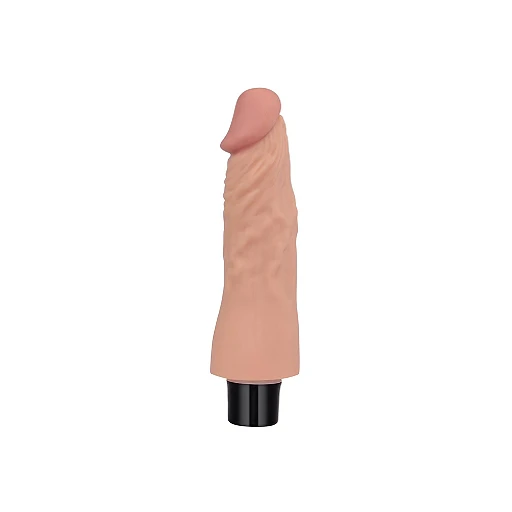 Wibrator realistyczny 7” Real Softee – miękki TPE, 10 trybów — zdjęcie 2