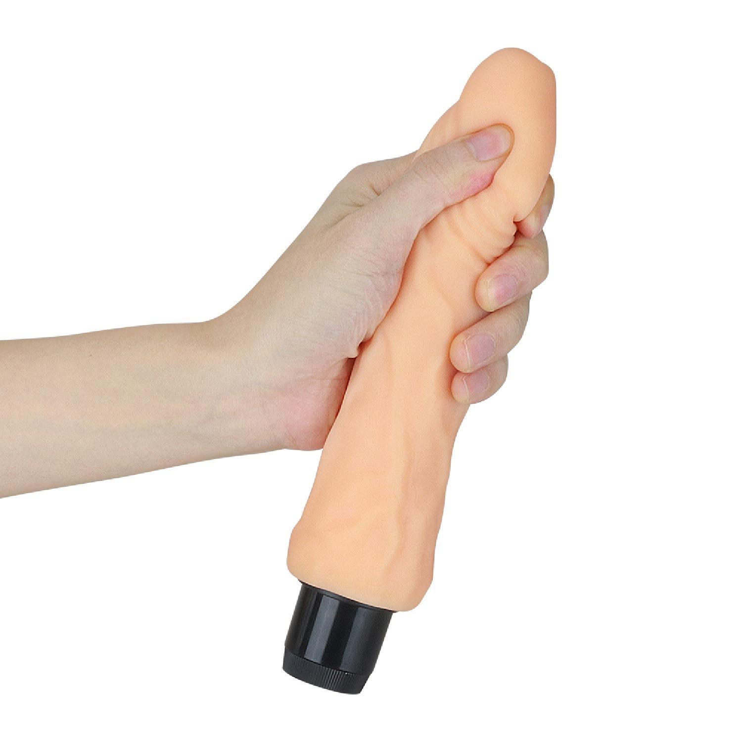 Wibrator realistyczny 8'' Xtreme Feel – cyberskóra, multispeed — zdjęcie 3