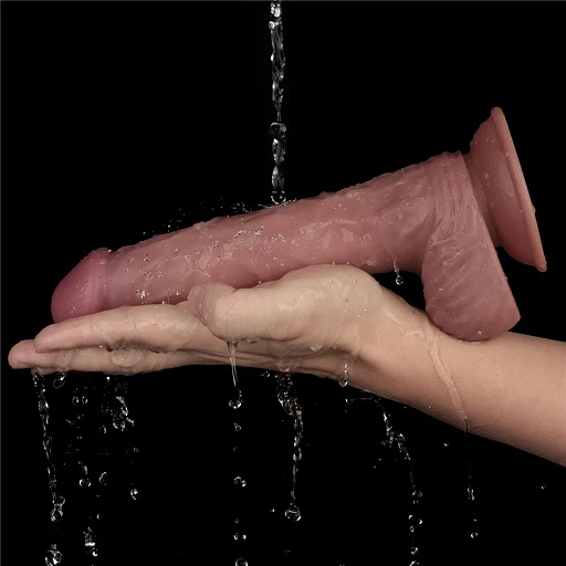 Wibrator realistyczny Lovetoy Power Cock – 22,8 cm, przyssawka — zdjęcie 6