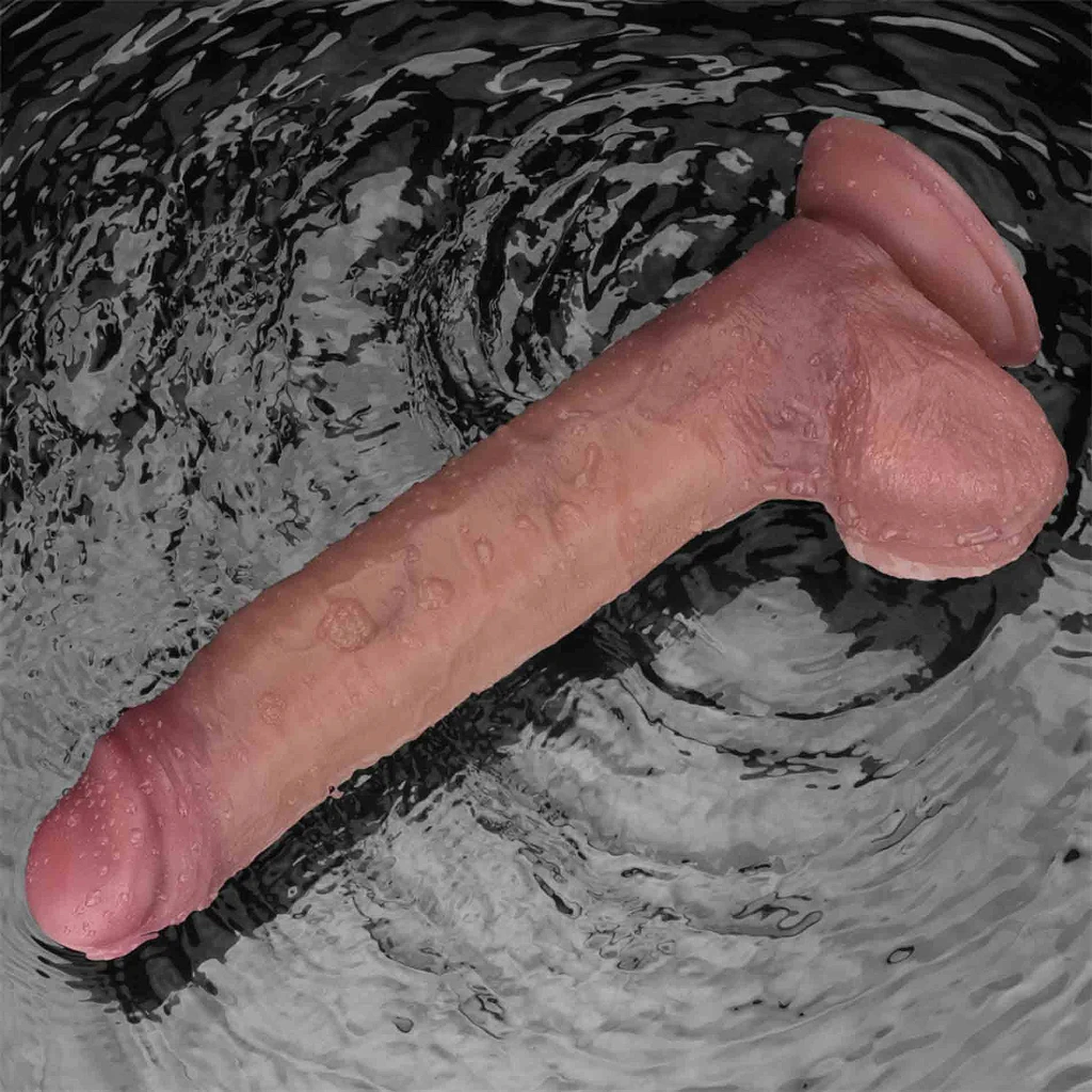Wibrator realistyczny Lovetoy Power Cock – 27,6 cm, przyssawka — zdjęcie 15