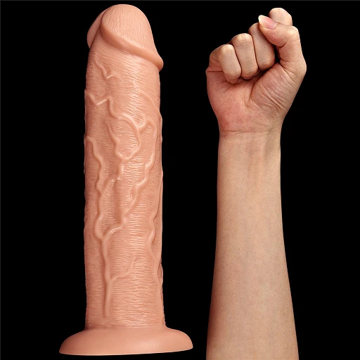 Dildo Realistic Long 11'' – przyssawka, 28 cm — zdjęcie 6