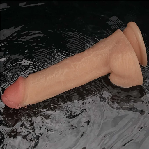 Wibrator realistyczny Lovetoy Power Basics Cock – 20,3 cm, przyssawka — zdjęcie 5