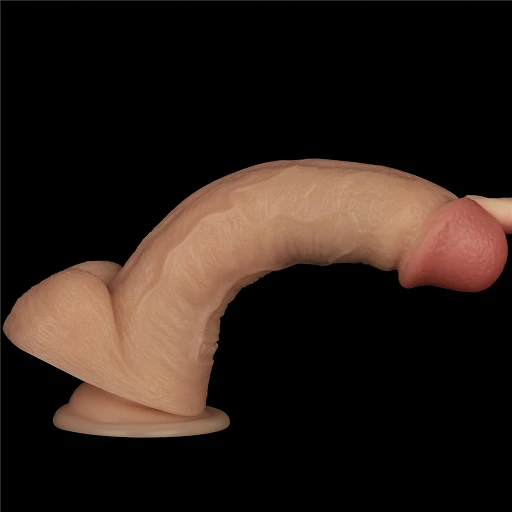 Wibrator realistyczny Lovetoy Power Basics Cock – 20,3 cm, przyssawka — zdjęcie 4