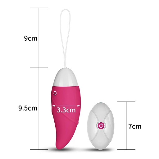 Jajko wibracyjne Lovetoy iJoy – pilot, 10 trybów, wodoodporne — zdjęcie 2