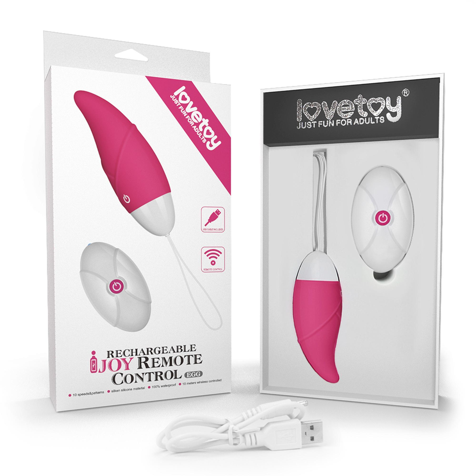 Jajko wibracyjne Lovetoy iJoy – pilot, 10 trybów, wodoodporne — zdjęcie 7