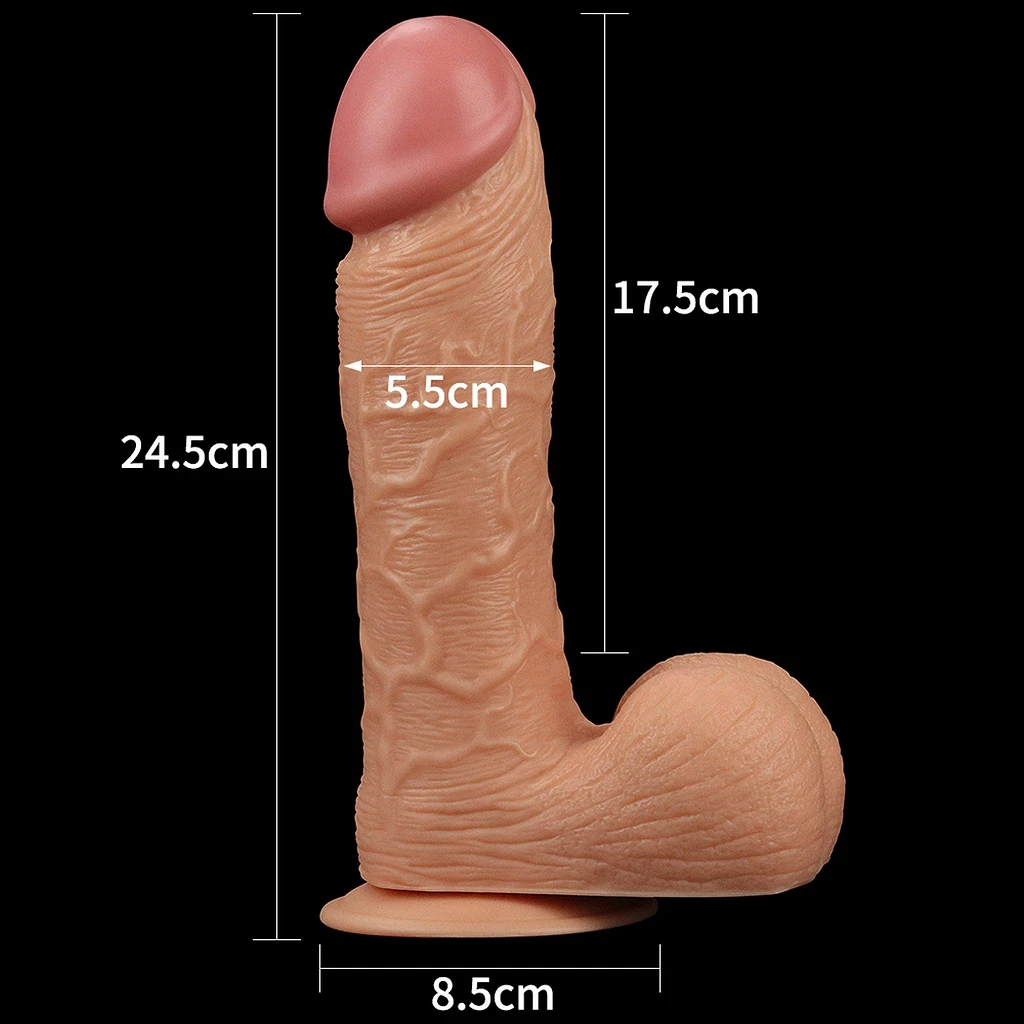 Dildo Legendary King Sized - realistyczne, duże — zdjęcie 7