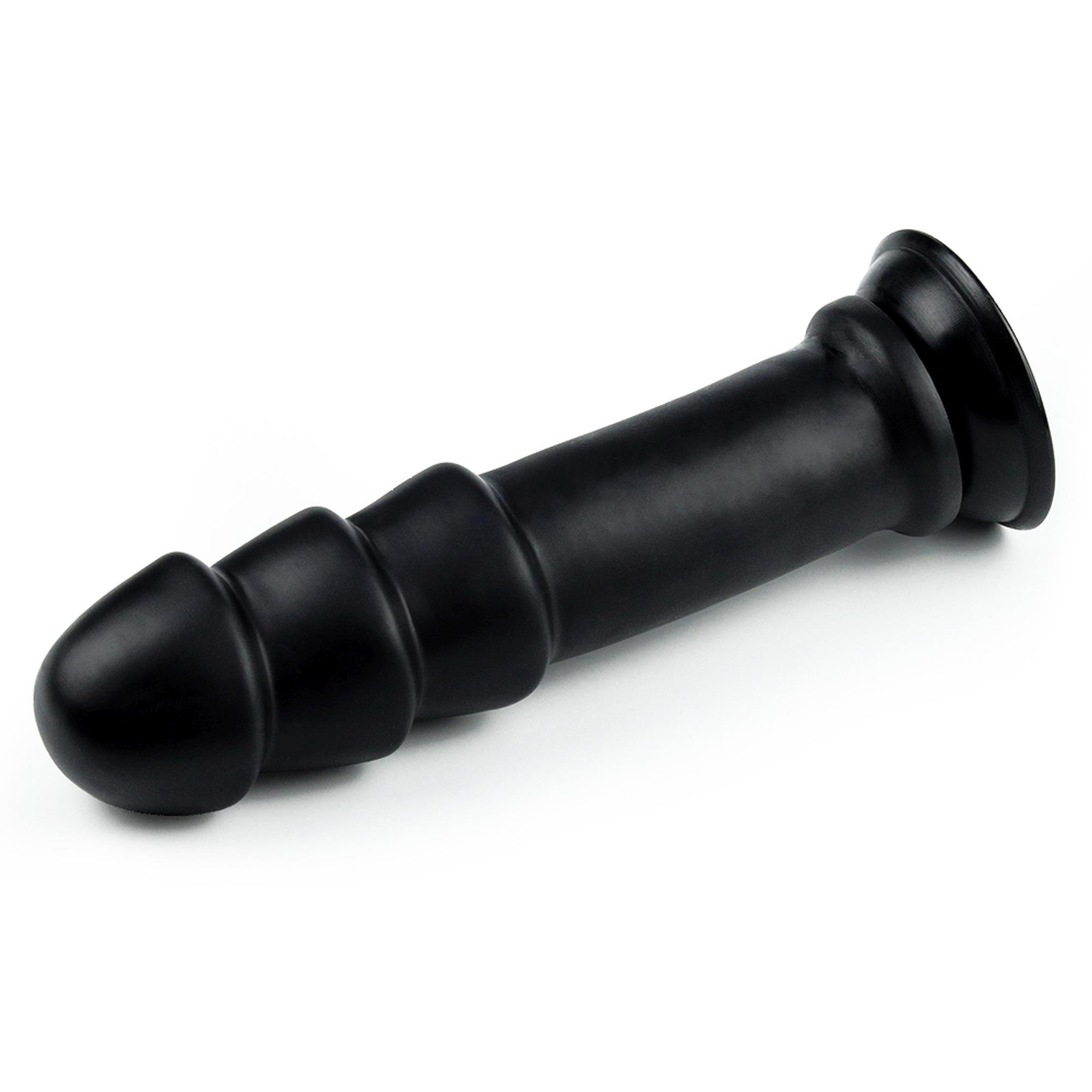 Dildo King Sized Anal Ripples – 28,5 cm, PVC, masywne fale — zdjęcie 4