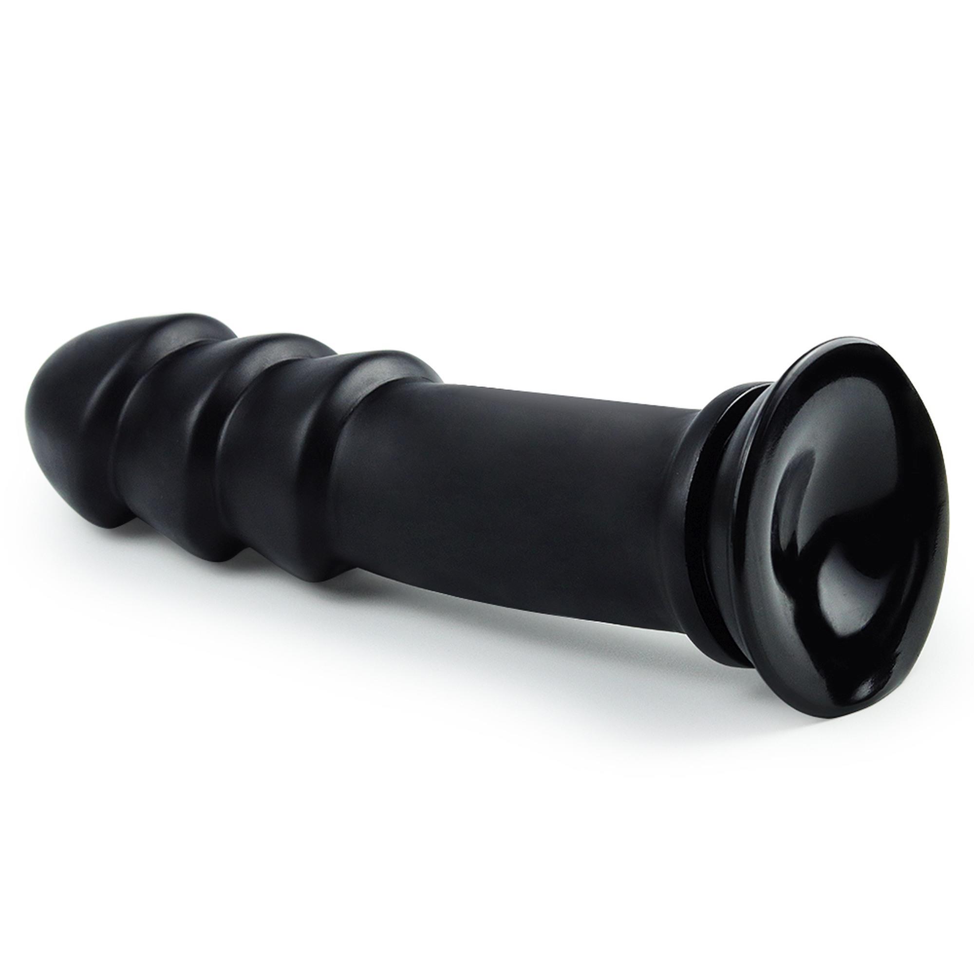 Dildo King Sized Anal Ripples – 28,5 cm, PVC, masywne fale — zdjęcie 5