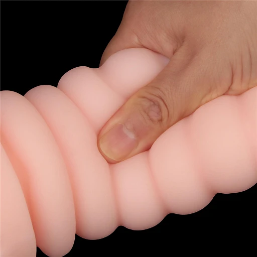 Masturbator Lovetoy Virgin-Skin Blowout – usta i pochwa, 22,3 cm — zdjęcie 5