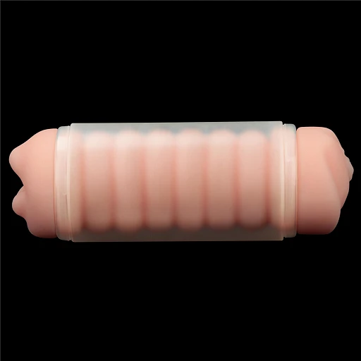 Masturbator Lovetoy Virgin-Skin Blowout – usta i pochwa, 22,3 cm
