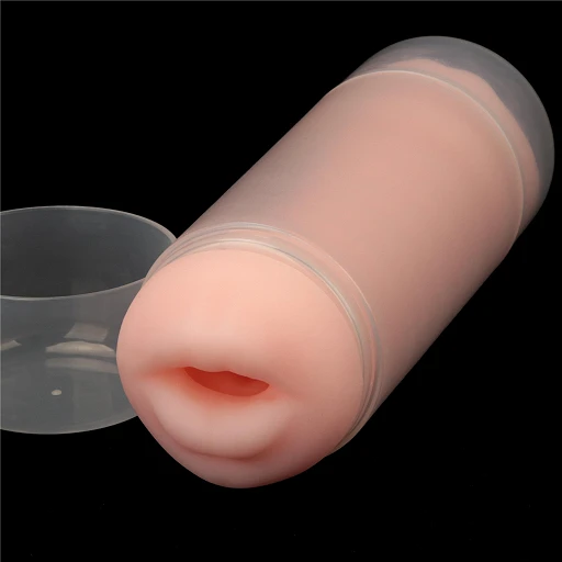 Masturbator Lovetoy Virgin-Skin Blowout – usta i pochwa, 22,3 cm — zdjęcie 4