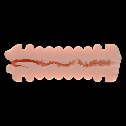 Masturbator Lovetoy Virgin-Skin Blowout – usta i pochwa, 22,3 cm — zdjęcie 6
