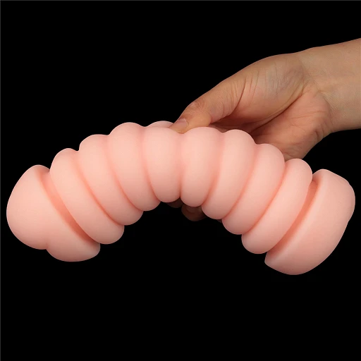 Masturbator Lovetoy Virgin-Skin Blowout – pochwa i odbyt, 22,3 cm — zdjęcie 6