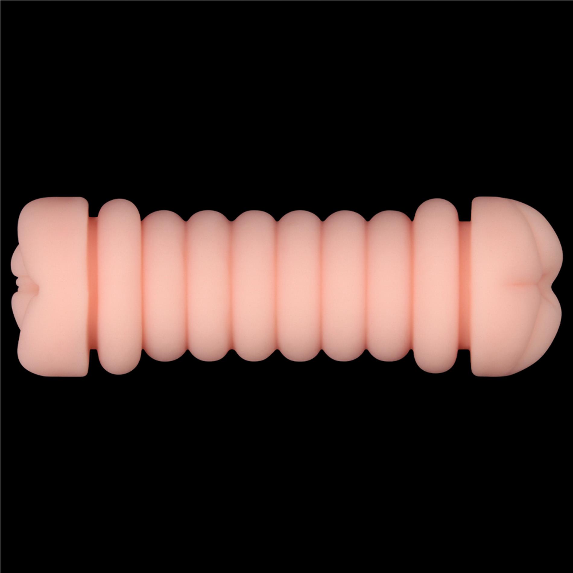 Masturbator Lovetoy Virgin-Skin Blowout – pochwa i odbyt, 22,3 cm — zdjęcie 7