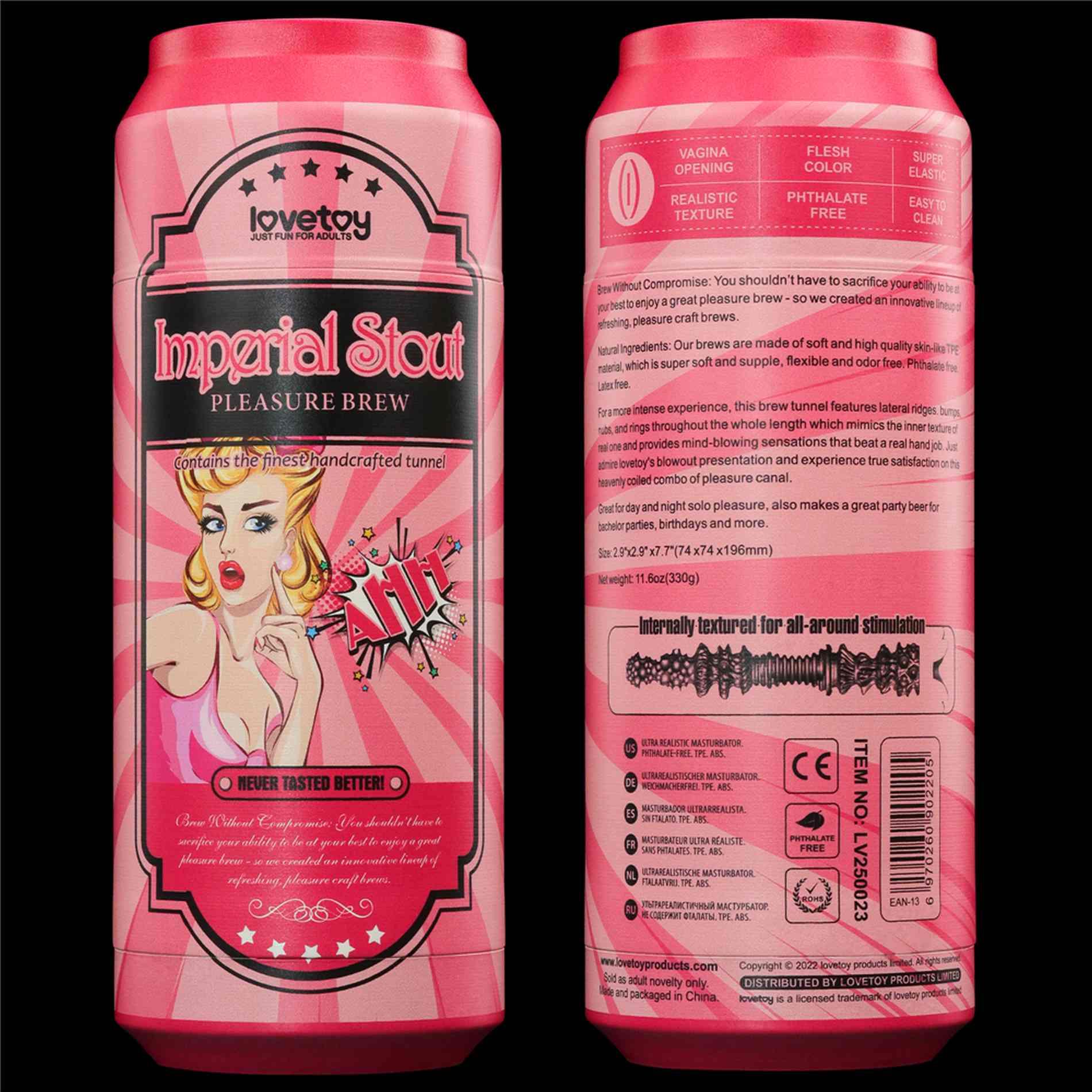 Sztuczna pochwa Pleasure Brew Imperial Stout - realistyczna — zdjęcie 14