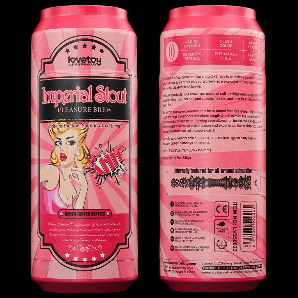 Sztuczna pochwa Pleasure Brew Imperial Stout - realistyczna — zdjęcie 14