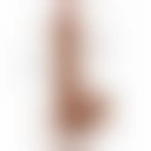 Dildo Lovetoy Sliding Skin z jądrami – 18 cm, proste, brązowy