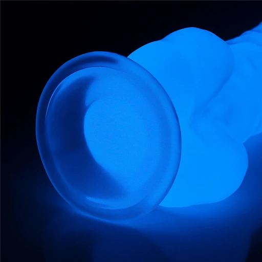Dildo Lumino Play 8.5'' – świecące, realistyczne, TPE — zdjęcie 7