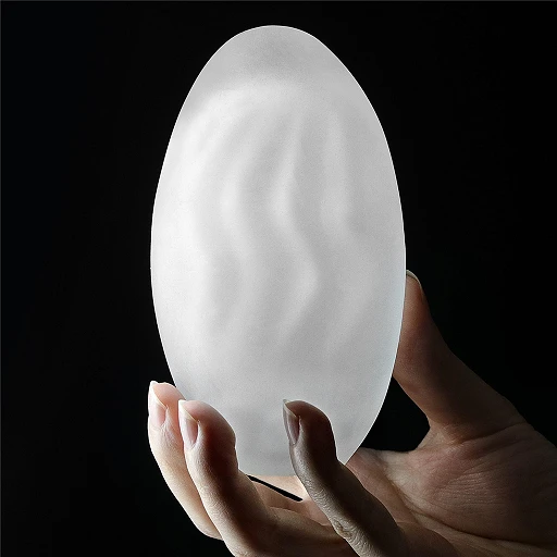 Masturbator Giant Egg Climax Spirals Edition - super miękki — zdjęcie 12