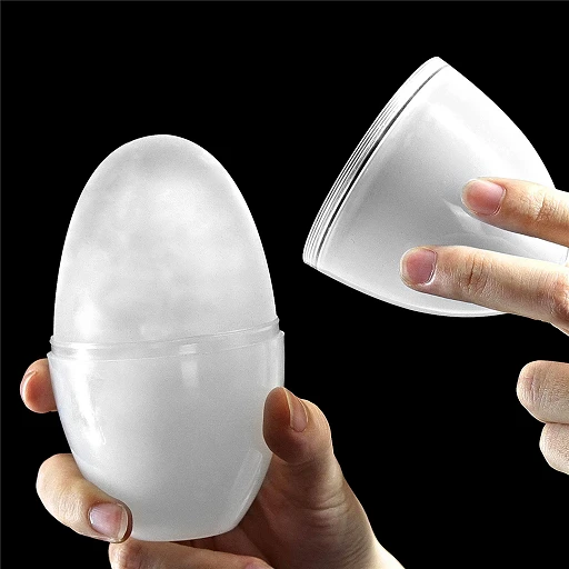 Masturbator Giant Egg Climax Spirals Edition - super miękki — zdjęcie 6