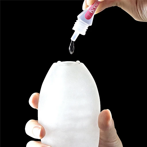 Masturbator Giant Egg Climax Spirals Edition - super miękki — zdjęcie 8