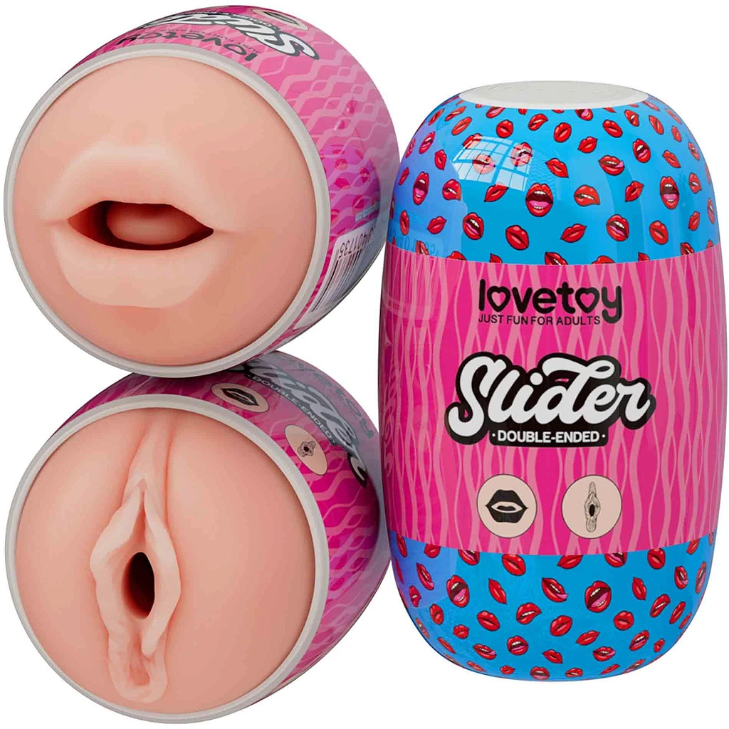 Masażer intymny Slider - podwójna tekstura