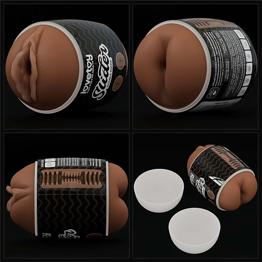 Masturbator dwustronny Slider - anus i pochwa — zdjęcie 15